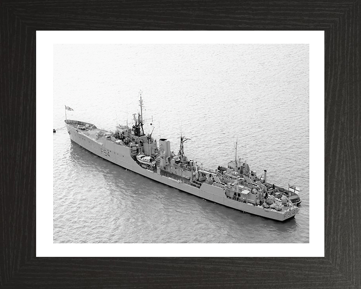 HMS Hardy F54 Royal Navy Blackwood class Frigate Photo Print or Framed Print - Hampshire Prints