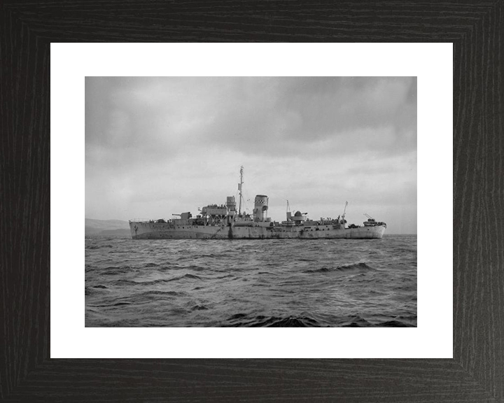 HMS Orchis K76 Royal Navy Flower class corvette Photo Print or Framed Print - Hampshire Prints