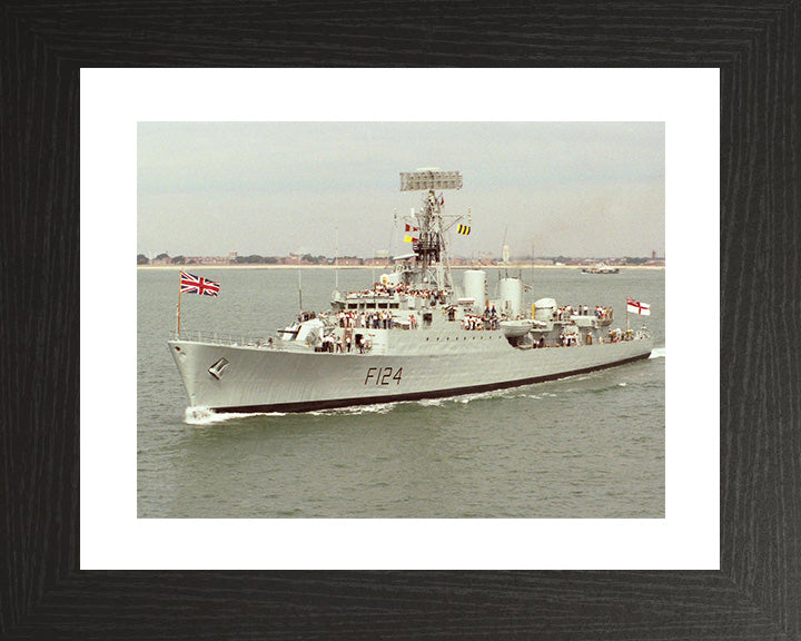 HMS Zulu F124 Royal Navy Tribal class frigate Photo Print or Framed Print - Hampshire Prints