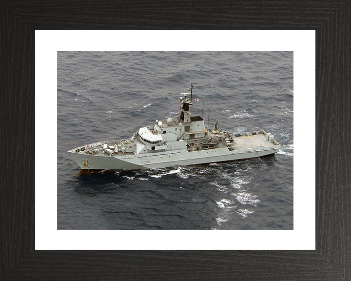 HMS Severn P282 Royal Navy River class offshore patrol vessel Photo Print or Framed Print - Hampshire Prints