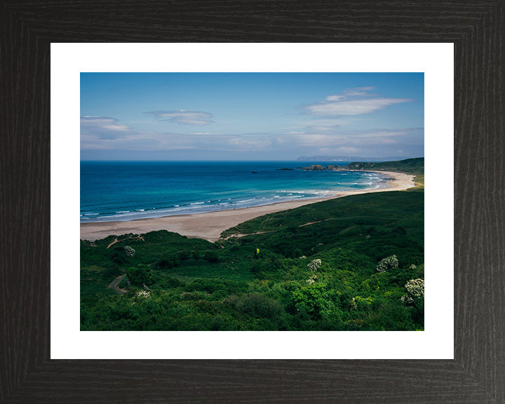 Whitepark Bay Beach Ballycastle Northern Ireland Photo Print - Canvas - Framed Photo Print - Hampshire Prints