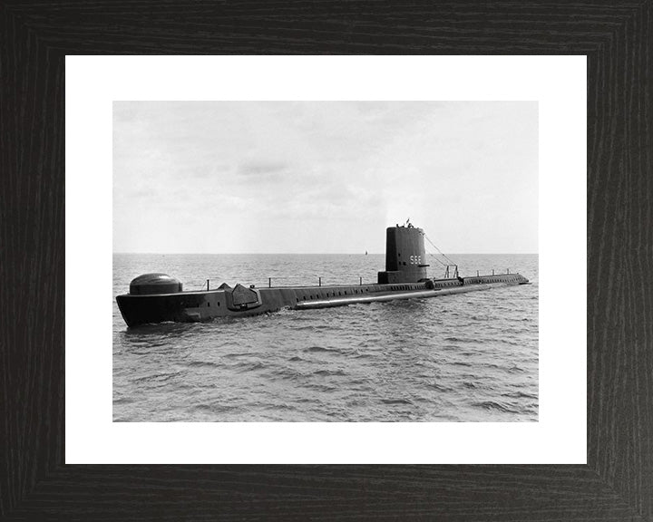 HMS Alderney S66 (P416) Royal Navy Amphion class submarine Photo Print or Framed Print - Hampshire Prints