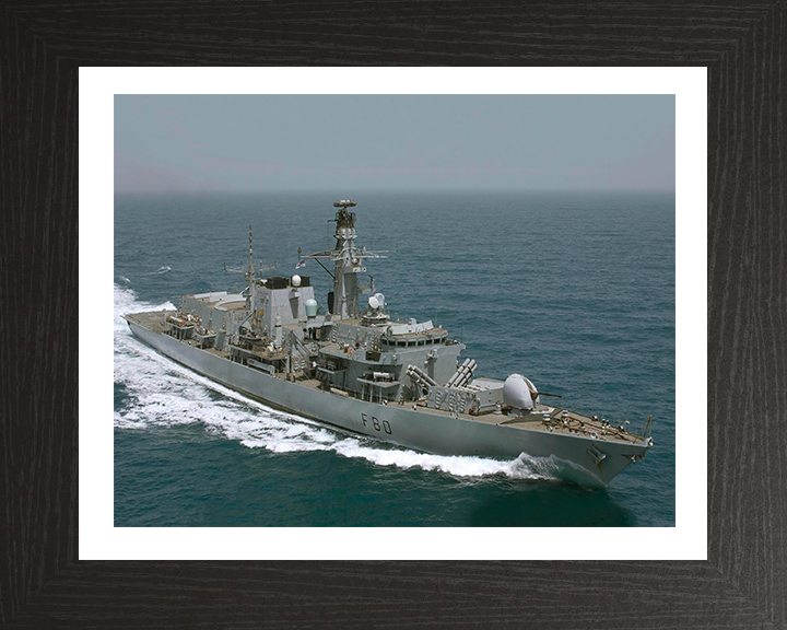 HMS Grafton F80 Royal Navy Type 23 Frigate Photo Print or Framed Print - Hampshire Prints