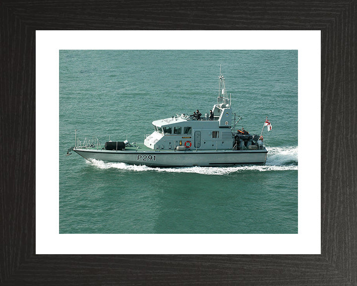 HMS Puncher P291 Royal Navy Archer Class P2000 Patrol Vessel Photo Print or Framed Photo Print - Hampshire Prints