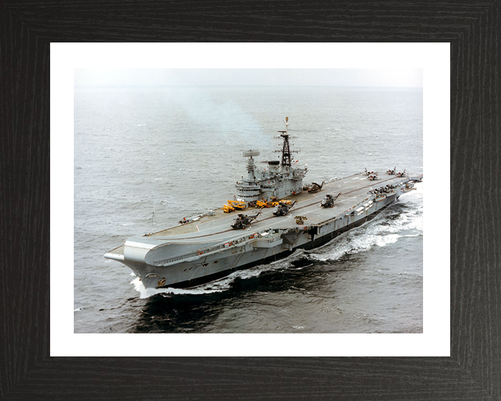 HMS Hermes R12 | Photo Print | Framed Print | Centaur Class | Aircraft Carrier | Royal Navy Hampshire Prints