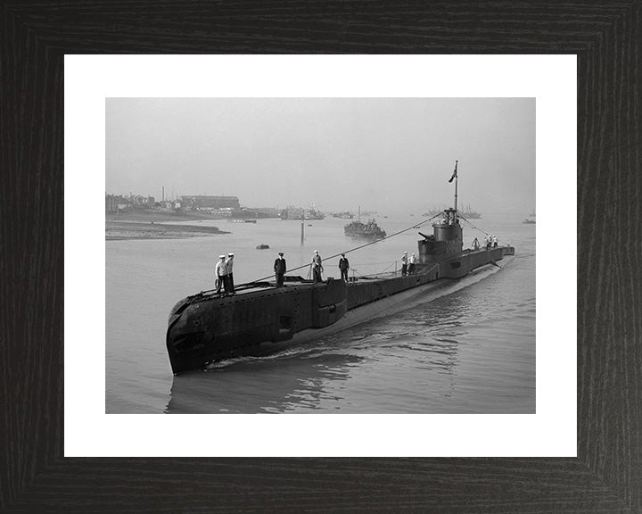 HMS Taku N38 Royal Navy T class Submarine Photo Print or Framed Print - Hampshire Prints