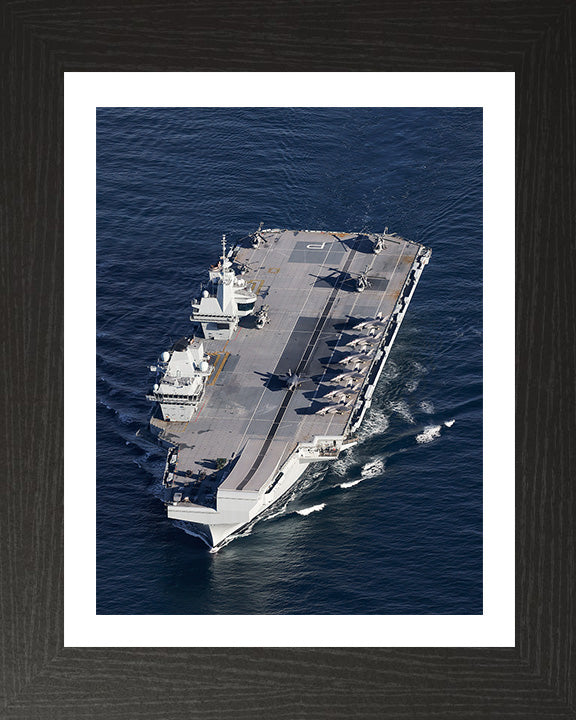 HMS Prince of Wales R09 | Photo Print | Framed Print | Queen Elizabeth Class | Aircraft Carrier | Royal Navy Hampshire Prints