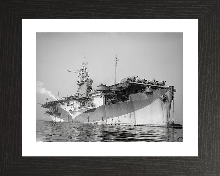 HMS Pursuer D73 | Photo Print | Framed Print | Attacker Class | Escort Carrier | Royal Navy Hampshire Prints