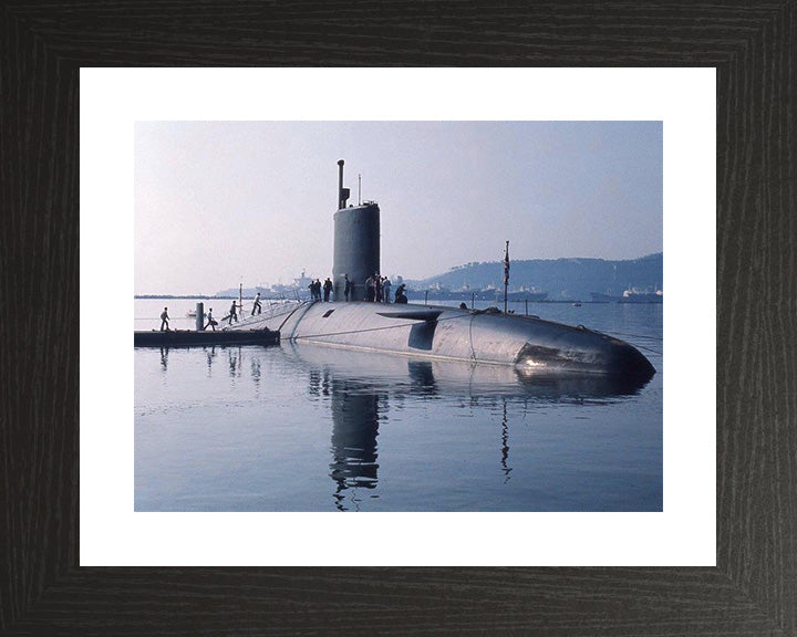 HMS Conqueror S48 Royal Navy Churchill class Submarine Photo Print or Framed Print - Hampshire Prints