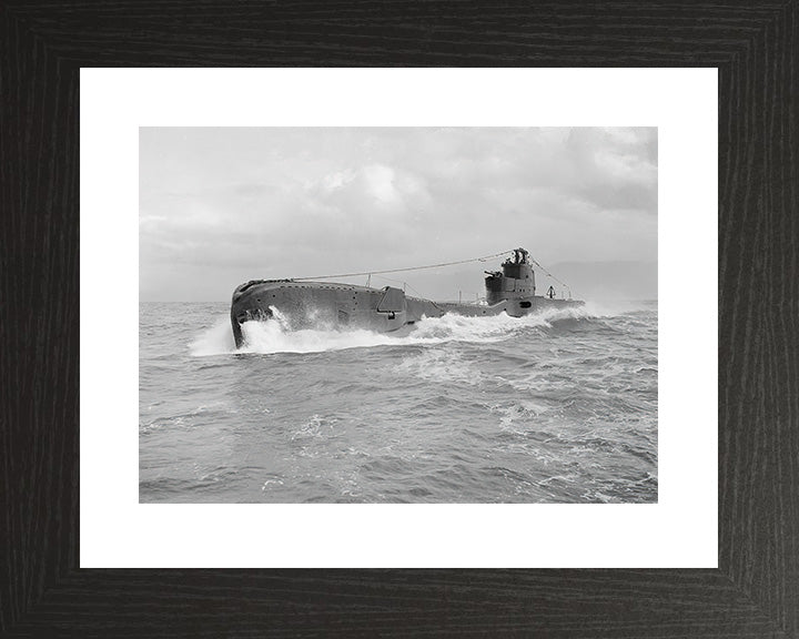 HMS Taku N38 Royal Navy T class Submarine Photo Print or Framed Print - Hampshire Prints