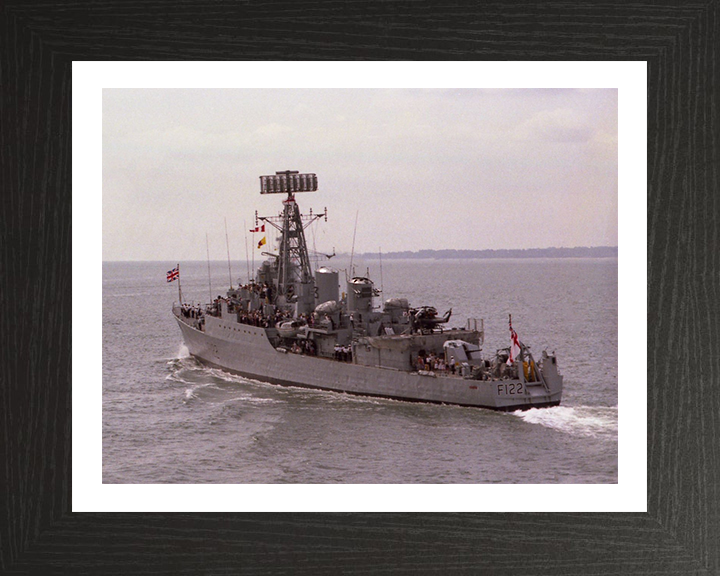 HMS Gurkha F122 Royal Navy Tribal class frigate Photo Print or Framed Print - Hampshire Prints