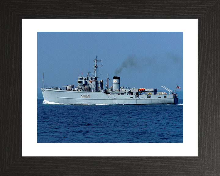 HMS Sheraton M1181 Royal Navy Ton Class Minesweeper Photo Print or Framed Photo Print - Hampshire Prints