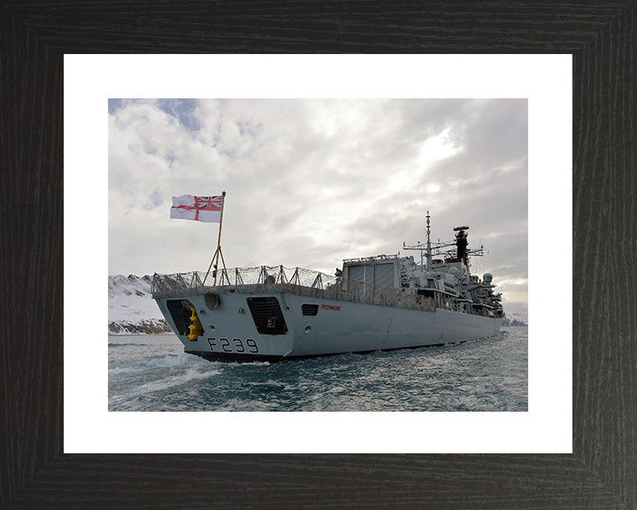 HMS Richmond F239 | Photo Print | Framed Print | Poster | Type 23 | Frigate | Royal Navy Hampshire Prints