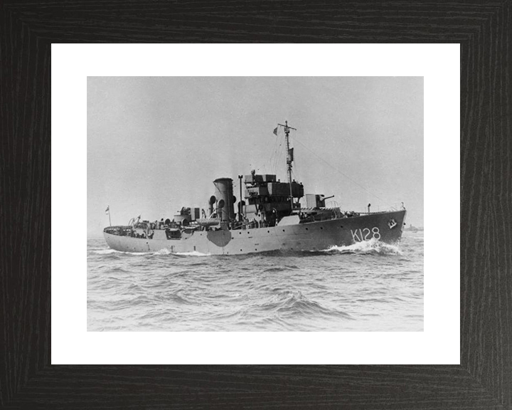 HMS Samphire K128 | Photo Print | Framed Print | Flower Class | Corvette | Royal Navy Hampshire Prints