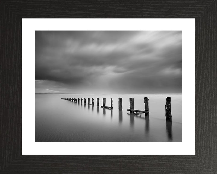 Aldingham lake the Lake District Cumbria black and white Photo Print - Canvas - Framed Photo Print - Hampshire Prints