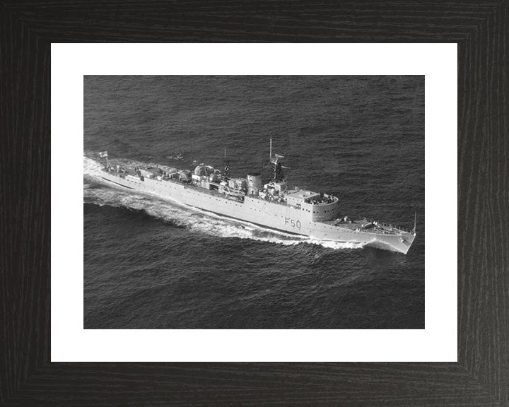 HMS Venus F50 (R50) Royal Navy Type 15 frigate Photo Print or Framed Print - Hampshire Prints