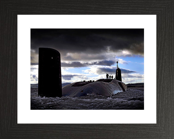 HMS Vanguard S28 Royal Navy Vanguard class Submarine Photo Print or Framed Print - Hampshire Prints