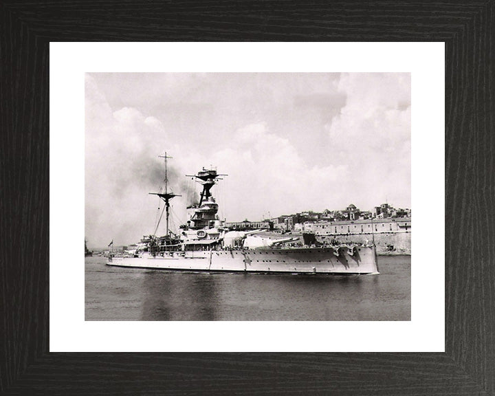 HMS Ramillies (07) Royal Navy Revenge class battleship Photo Print or Framed Print - Hampshire Prints