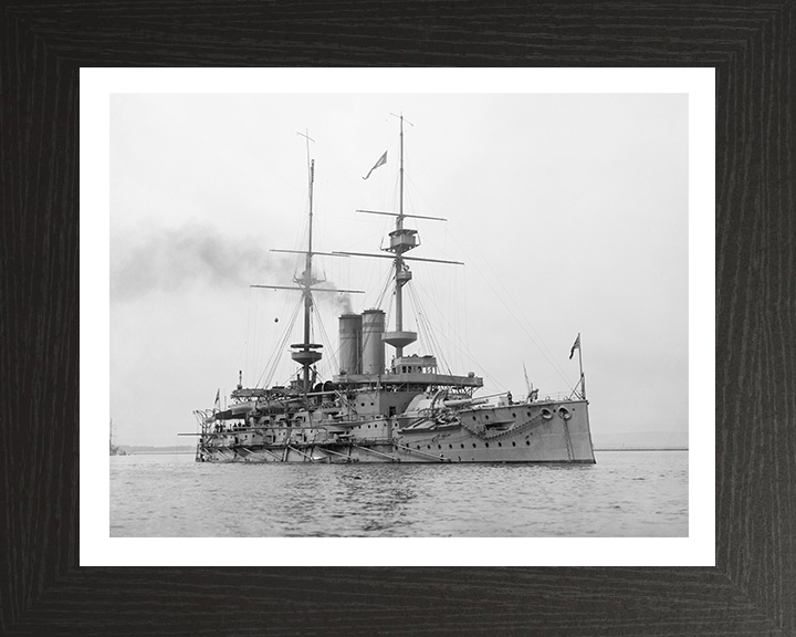 HMS Goliath Royal Navy Canopus class battleship Photo Print or Framed Print - Hampshire Prints