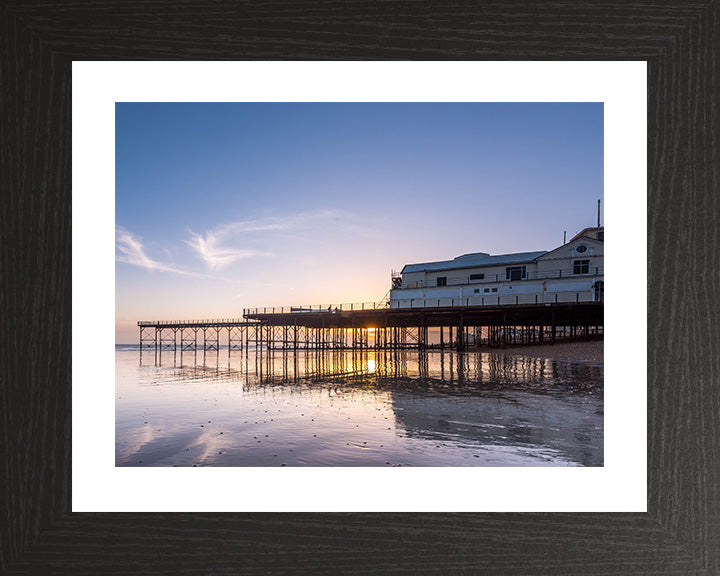 Bognor Regis Pier West Sussex at sunset Photo Print - Canvas - Framed Photo Print - Hampshire Prints