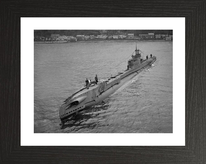 HMS Tudor P326 Royal Navy T class Submarine Photo Print or Framed Print - Hampshire Prints