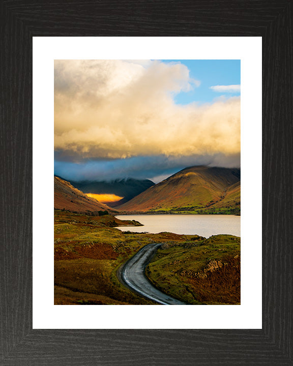 A road through the Lake District Cumbria Photo Print - Canvas - Framed Photo Print - Hampshire Prints