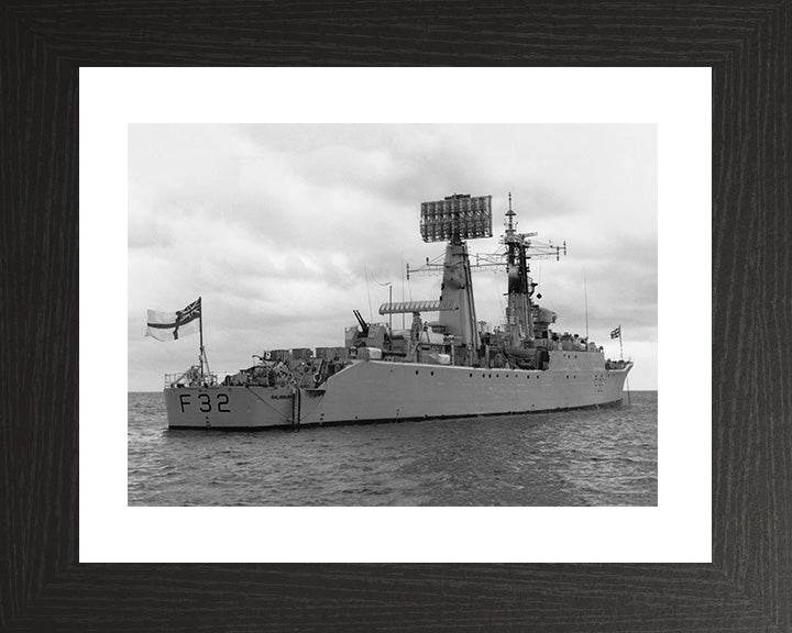 HMS Salisbury F32 Royal Navy Salisbury class Frigate Photo Print or Framed Print - Hampshire Prints