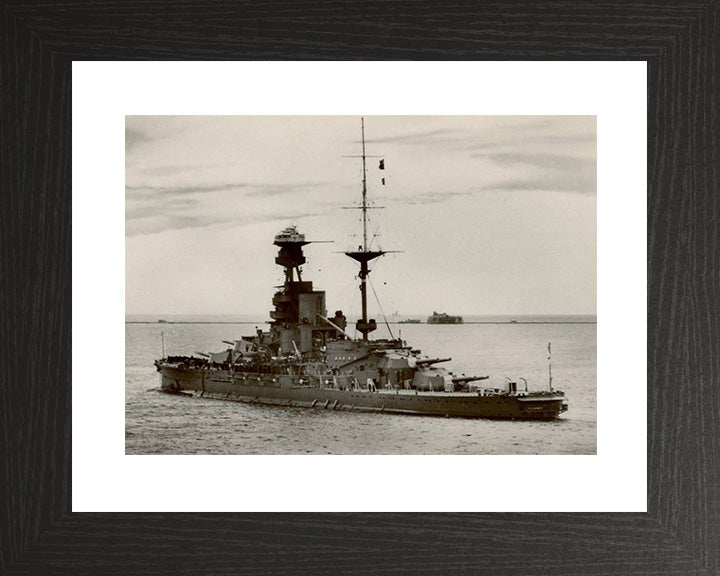 HMS Revenge (06) Royal Navy Revenge class battleship Photo Print or Framed Print - Hampshire Prints