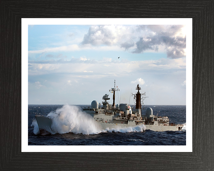 HMS Exeter D89 Royal Navy Type 42 Destroyer Photo Print or Framed Photo Print - Hampshire Prints