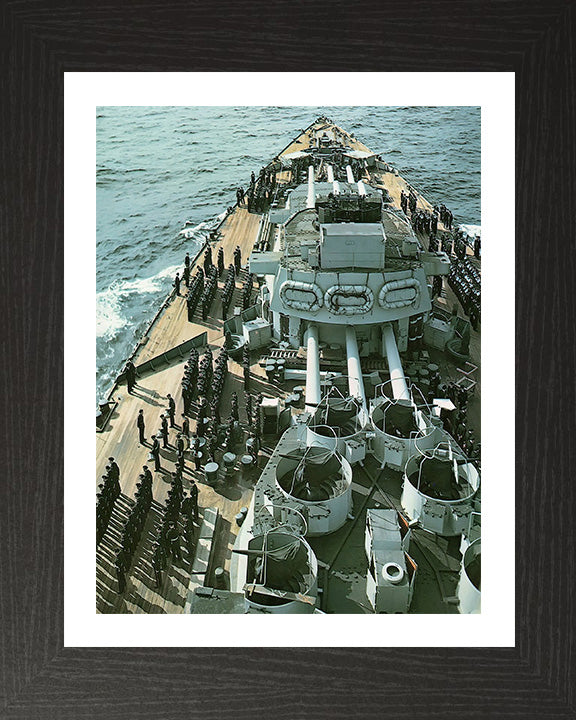 HMS Nelson (28) Royal Navy Nelson class battleship Photo Print or Framed Print - Hampshire Prints