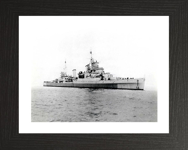 HMS Sheffield C24 | Photo Print | Framed Print | Town Class | Light Cruiser | Royal Navy Hampshire Prints