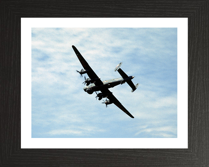 RAF Shackleton aircraft in flight | Photo Print | Framed Print | Military | Aircraft | Royal Air Force | Wall Art | Home Decor | Aviation | Photography Hampshire Prints 10 x 8 Black Frame Yes