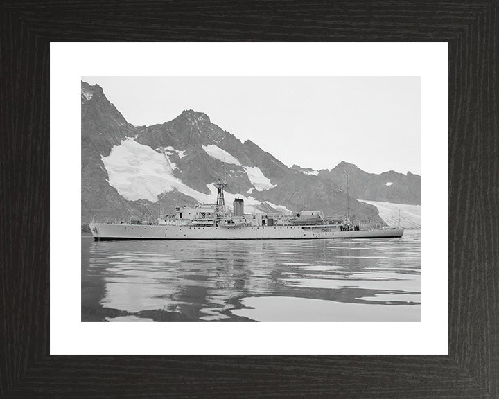 HMS Owen K640 Royal Navy Bay Class Frigate Photo Print or Framed Print - Hampshire Prints