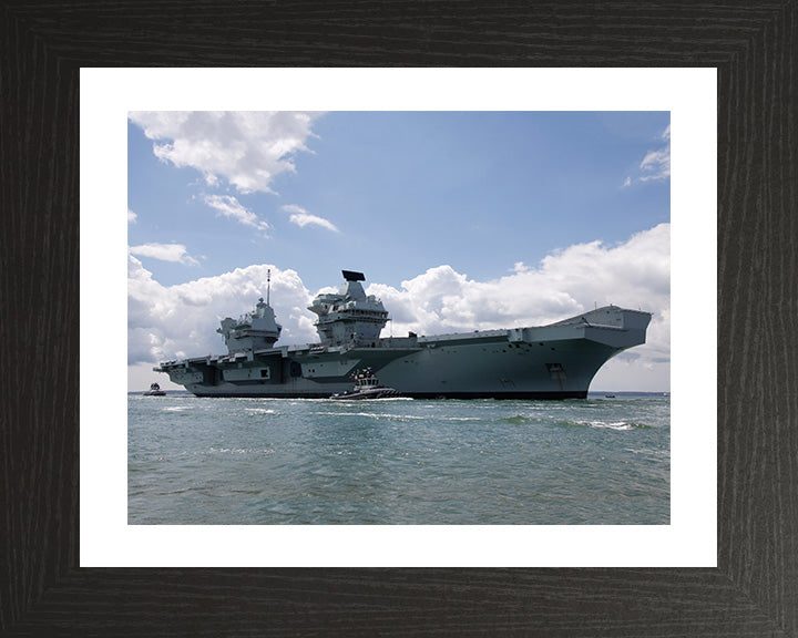 HMS Prince of Wales R09 | Photo Print | Framed Print | Queen Elizabeth Class | Aircraft Carrier | Royal Navy Hampshire Prints