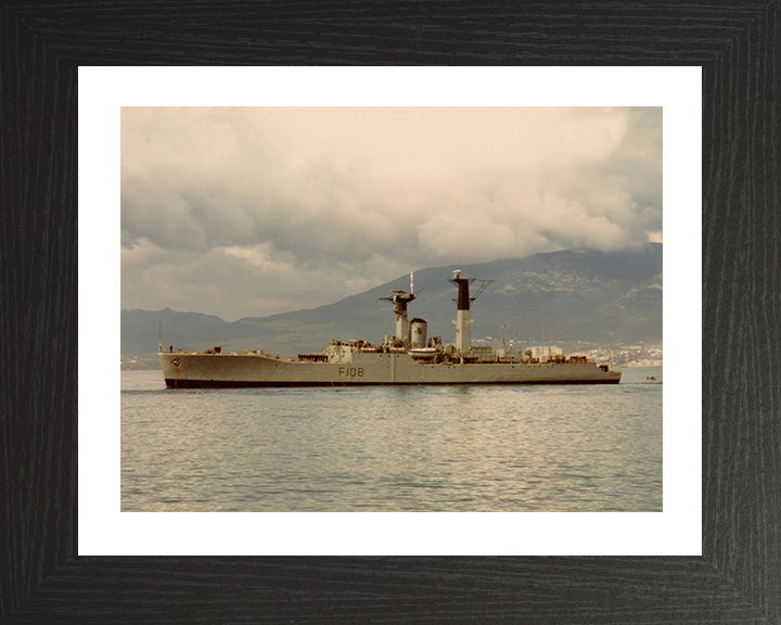 HMS Londonderry F108 Royal Navy Rothesay class frigate Photo Print or Framed Print - Hampshire Prints