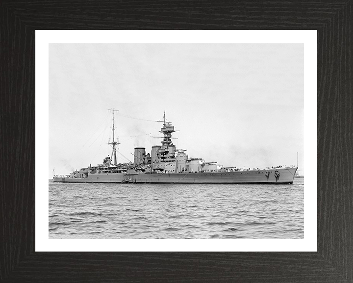 HMS Hood (51) | Photo Print | Framed Print | Admiral Class | Battlecruiser | Royal Navy Hampshire Prints
