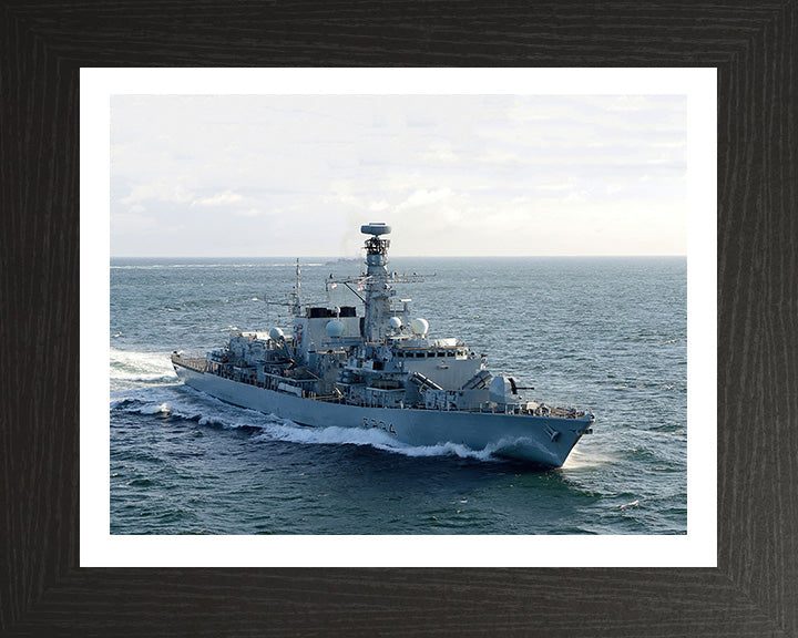 HMS Iron Duke F234 Royal Navy Type 23 frigate Photo Print or Framed Print - Hampshire Prints