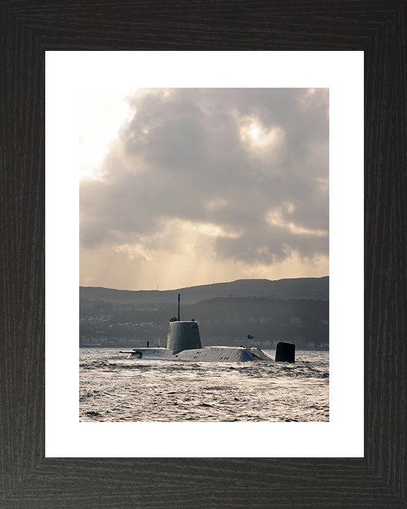 A Royal Navy Astute Class Submarine Photo Print or Framed Print - Hampshire Prints