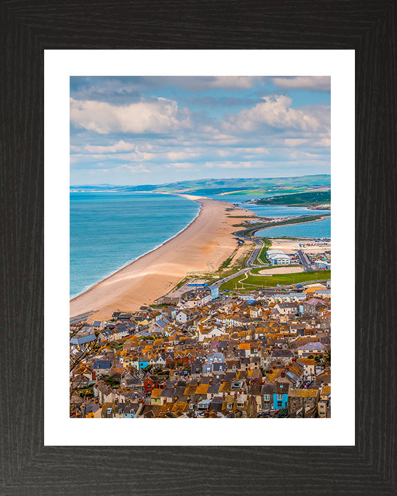 Chesil Beach Weymouth Dorset in summer Photo Print - Canvas - Framed Photo Print - Hampshire Prints