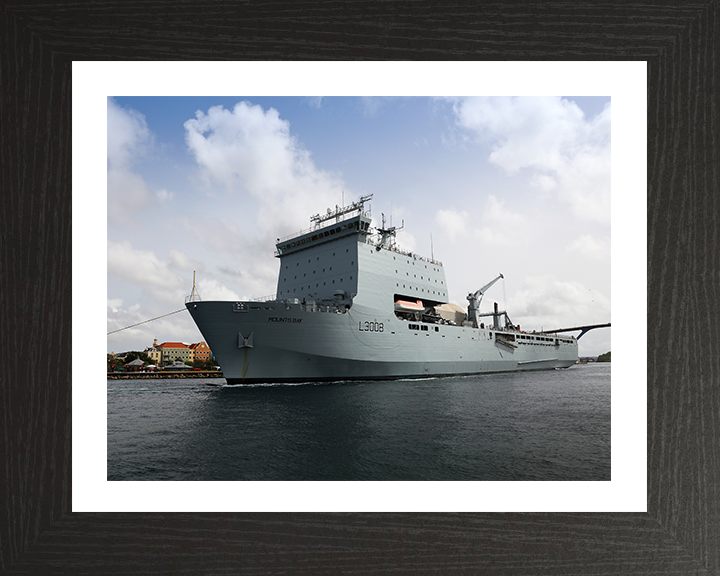 RFA Mounts Bay L3008 | Photo Print | Framed Print | Bay Class | Auxiliary Dock | Royal Fleet Auxiliary Hampshire Prints