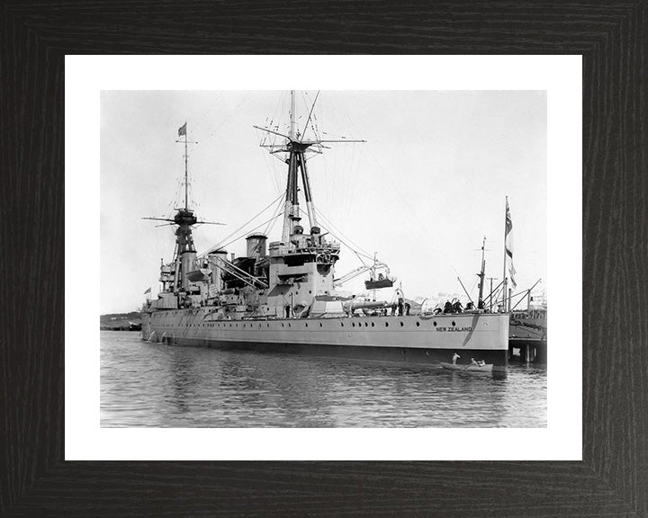 HMS New Zealand (1911) | Photo Print | Framed Print | Indefatigable Class | Cruiser | Royal Navy Hampshire Prints