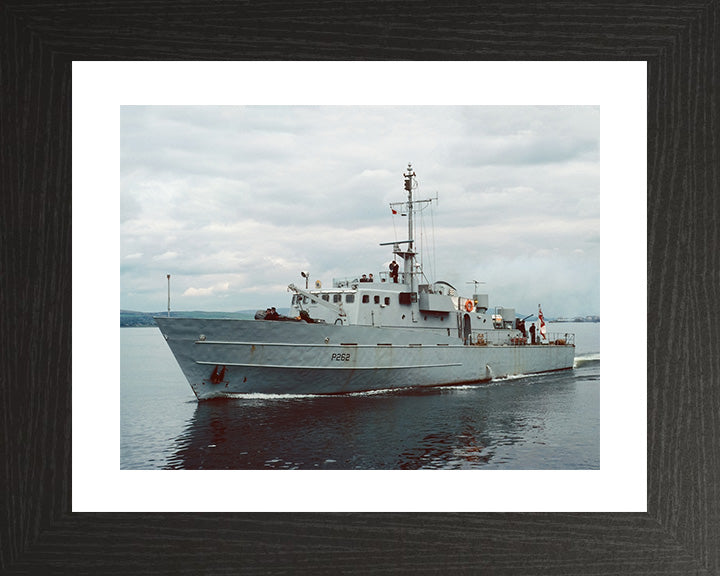 HMS Peterel P262 Royal Navy Bird class patrol vessel Photo Print or Framed Photo Print - Hampshire Prints