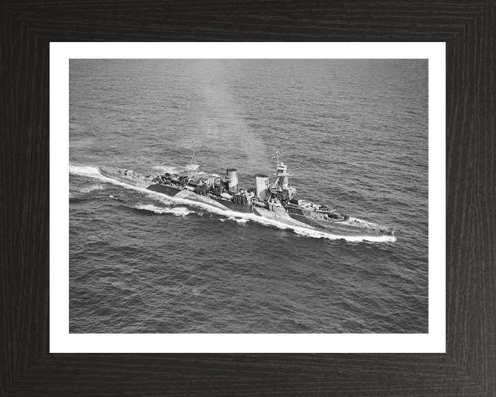HMS Frobisher D81 Royal Navy | Photo Print | Framed Print | Hawkins Class | Cruiser | Royal Navy Hampshire Prints
