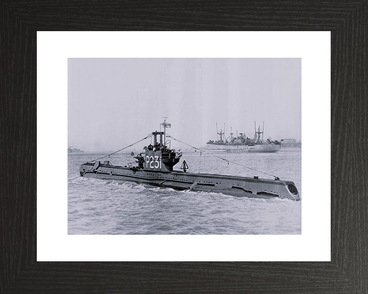 HMS Stoic P231 Royal Navy S class Submarine Photo Print or Framed Print - Hampshire Prints