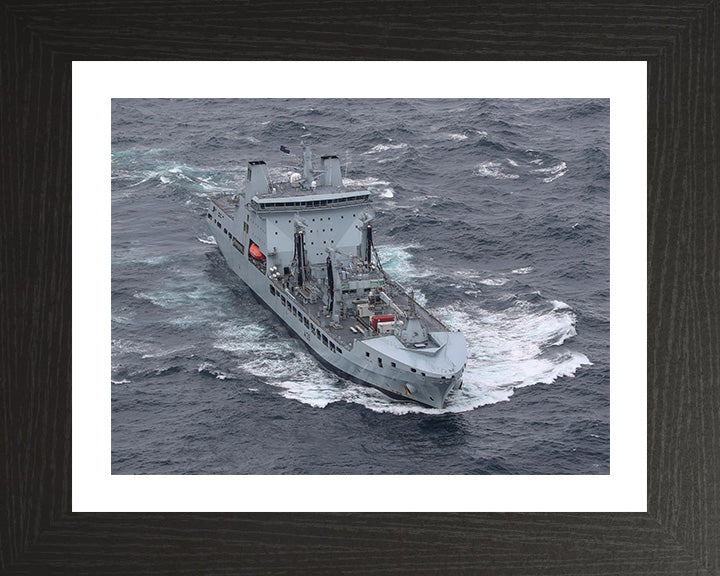 RFA Tideforce A139 | Photo Print | Framed Print | Tide class | Tanker | Royal Fleet Auxiliary Hampshire Prints 10 x 8 Black Frame Yes