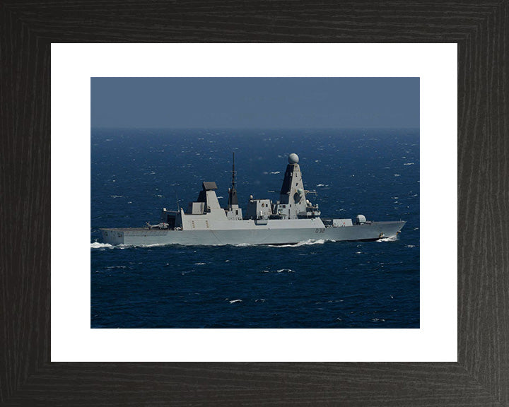 HMS Daring D32 Royal Navy Type 45 destroyer Photo Print or Framed Print - Hampshire Prints