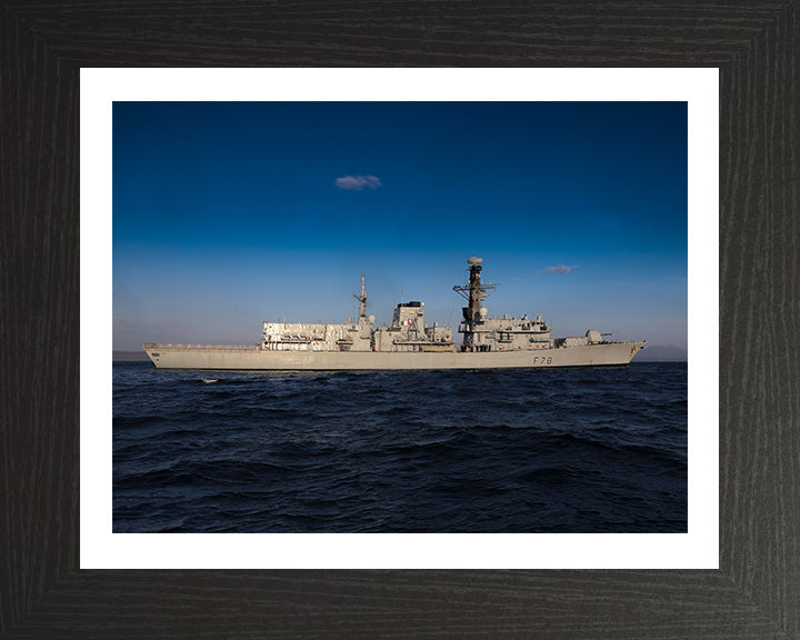 HMS Kent F78 Royal Navy Type 23 frigate Photo Print or Framed Print - Hampshire Prints