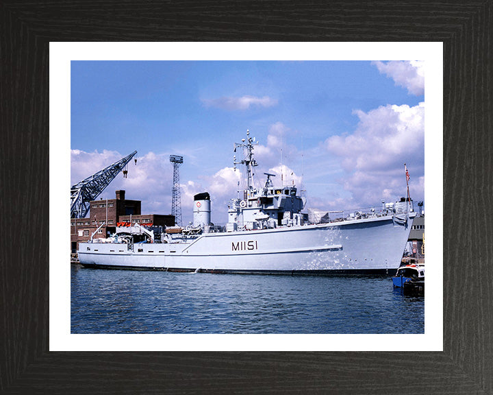 HMS Iveston M1151 | Photo Print | Framed Print | Ton Class | Minesweeper | Royal Navy Hampshire Prints