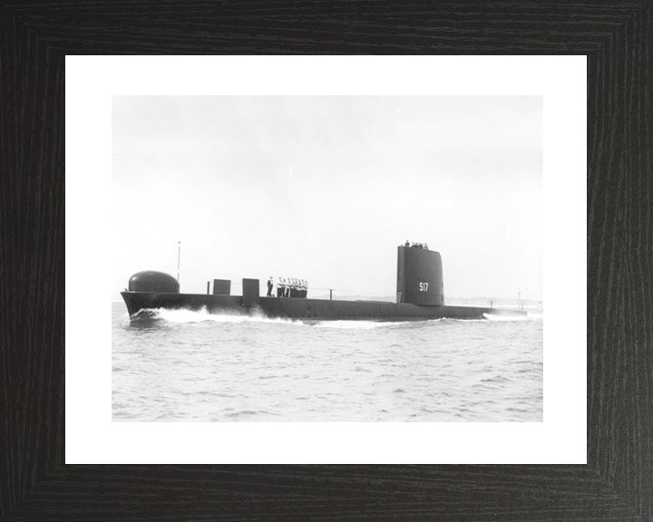 HMS Ocelot S17 Royal Navy Oberon class Submarine Photo Print or Framed Print - Hampshire Prints