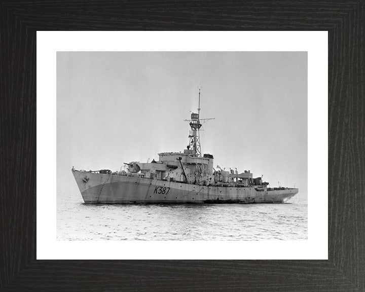 HMS Berkeley Castle K387 Royal Navy Castle class corvette Photo Print or Framed Print Hampshire Prints